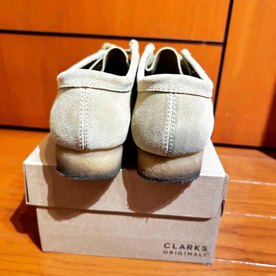 CLARKS ワラビー　メープルスエード　化粧箱付き