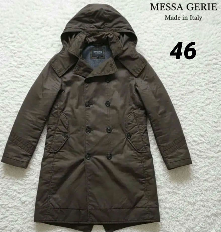 MESSA GERIE イタリア製コットンモッズコート 46