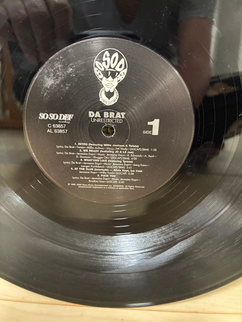 Da Brat Unrestricted レコード