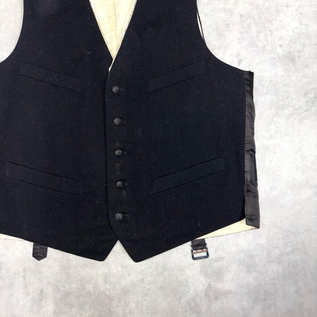 1910s~1930's Euro Vintage Buckle Vest レア