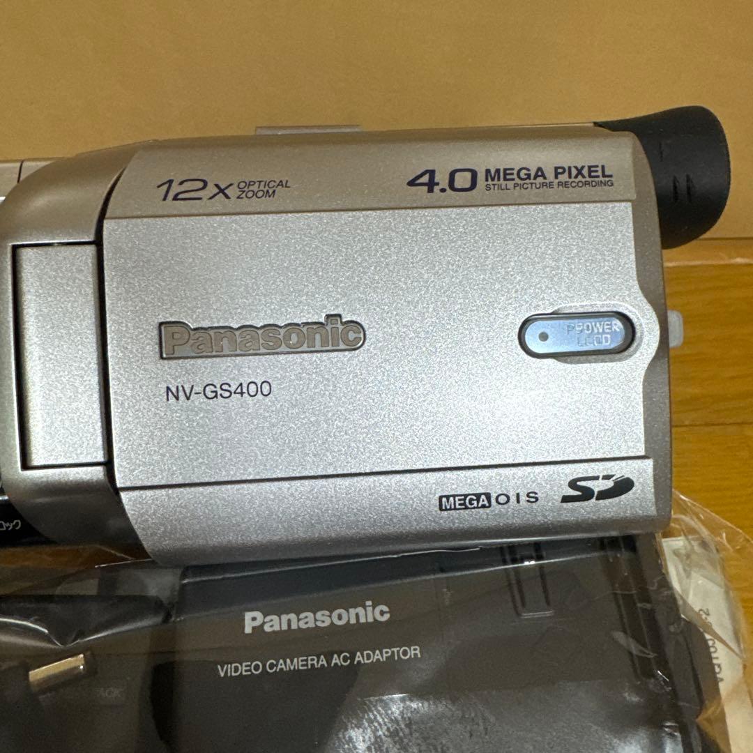 Panasonic NV-GS400k 中古一式　バッテリー3個