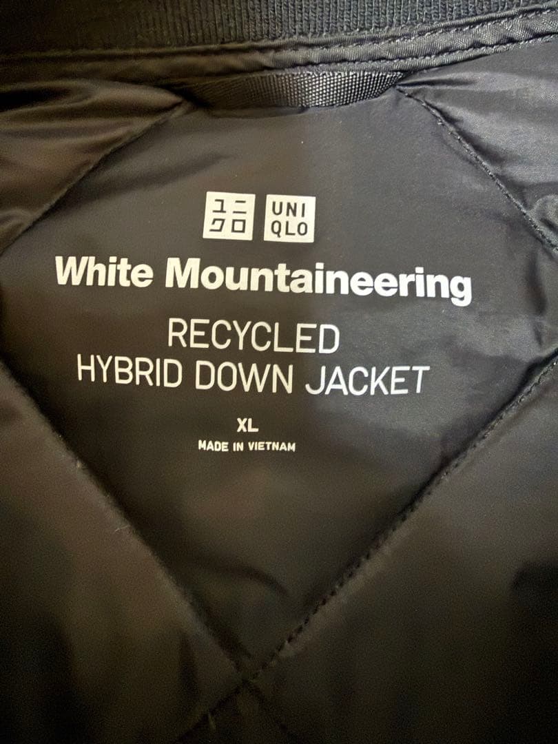 UNIQLO White Mountaineering ダウンブルゾンXL