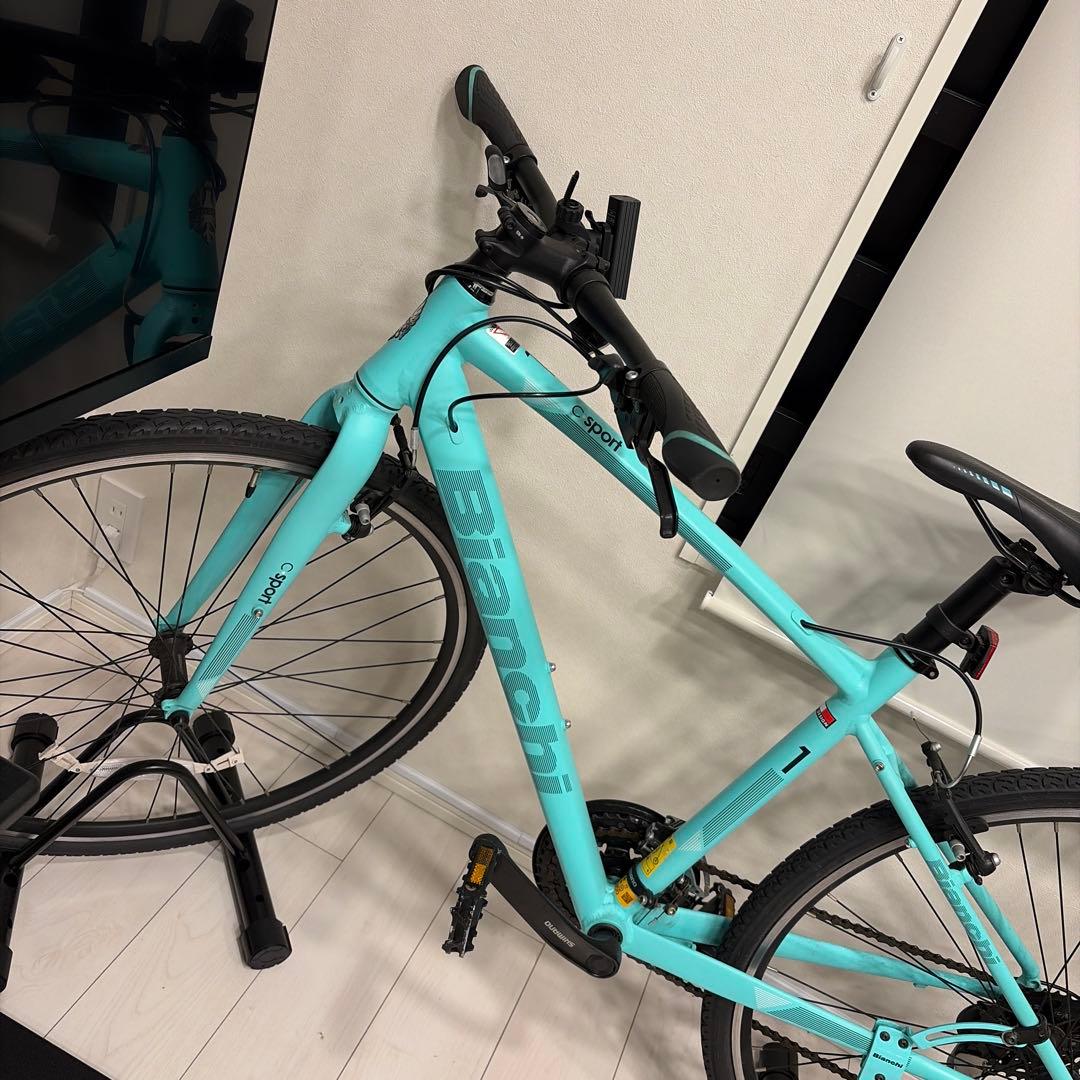 BIANCHI ( ビアンキ ) クロスバイク C SPORT1 チェレステ43