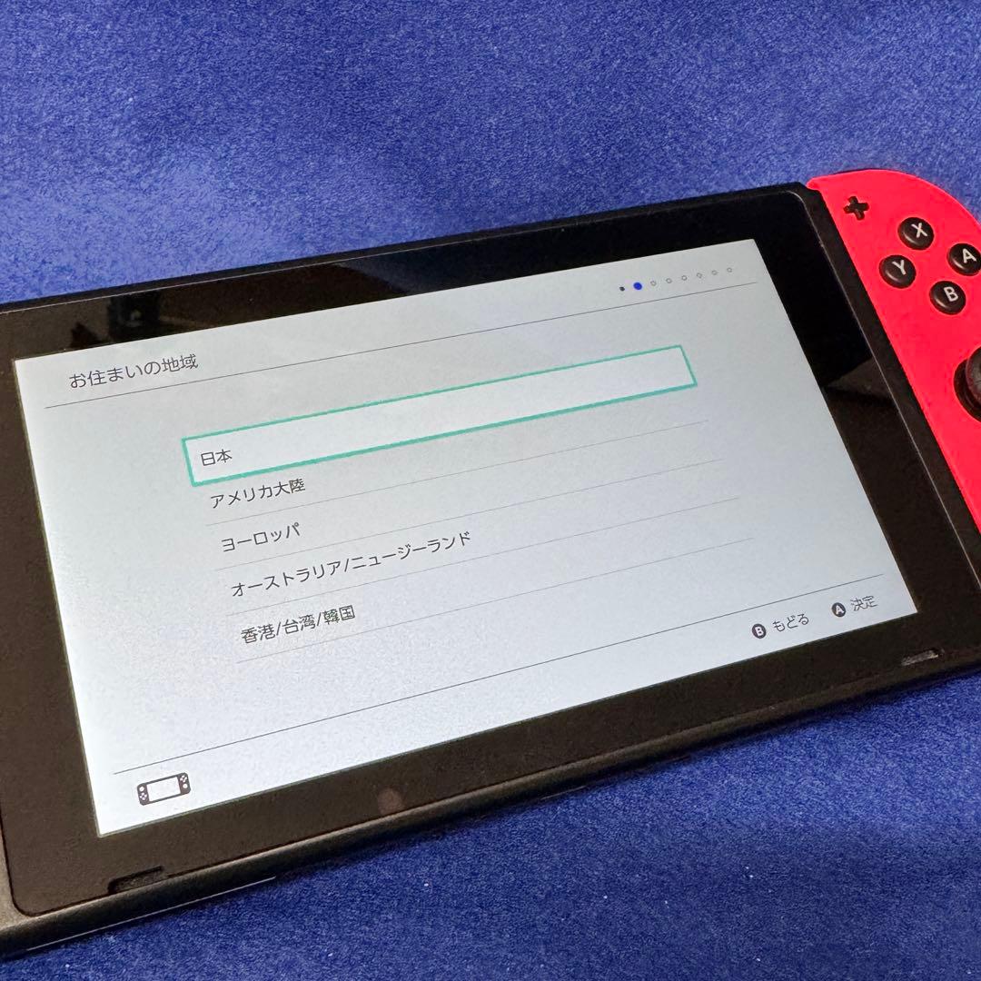 Switch 本体動作確認済 ※Joy-Conジャンク|ドッグ・ACアダプタ付