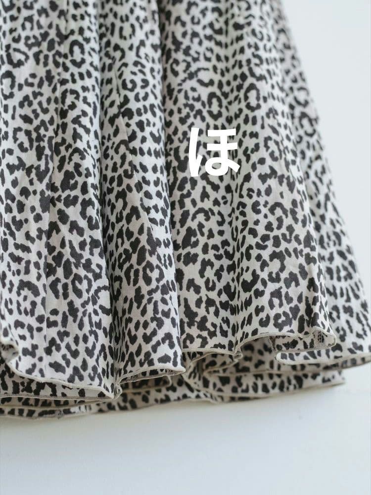 cloth&cross レオパードスカート　クロスアンドクロス　ハグオーワー