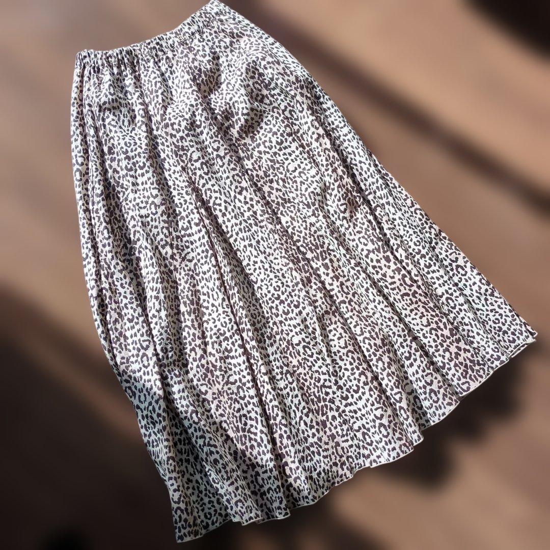 cloth&cross レオパードスカート　クロスアンドクロス　ハグオーワー