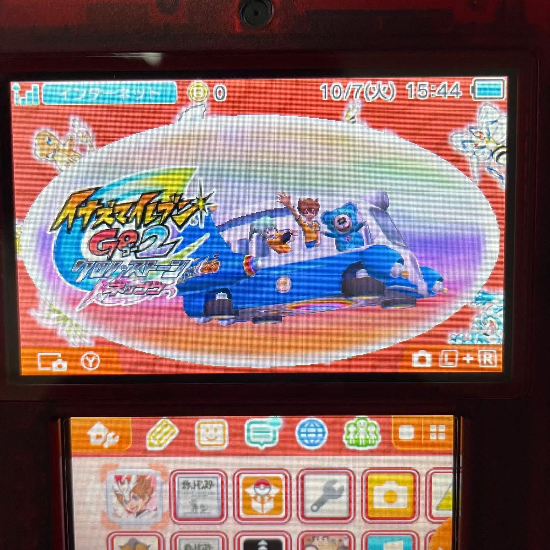 イナズマイレブンGO ゲームソフト3本セット　＋タッチペン