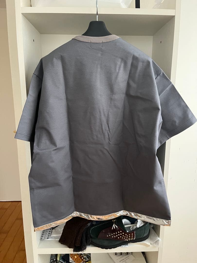 kolor 24SS EXCLUSIVE ポンチTシャツ グレー 3 新品