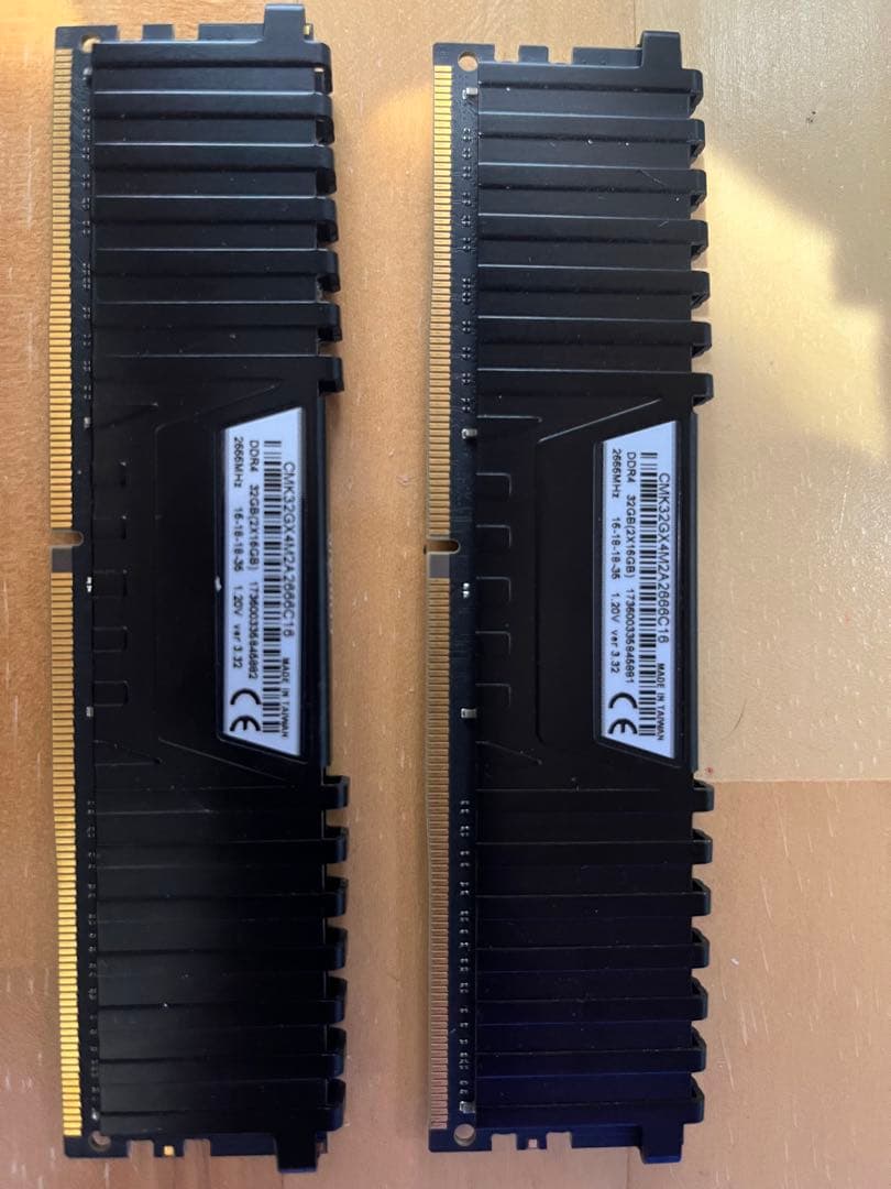 Vengeance LPX DDR4 メモリー　32gb
