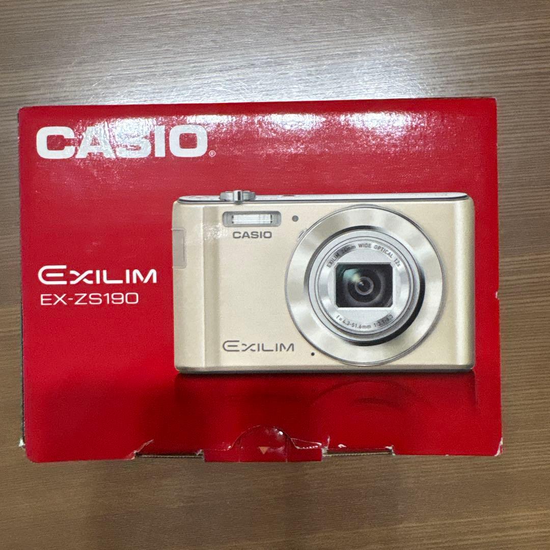 CASIO EX-ZS190 デジタルカメラ