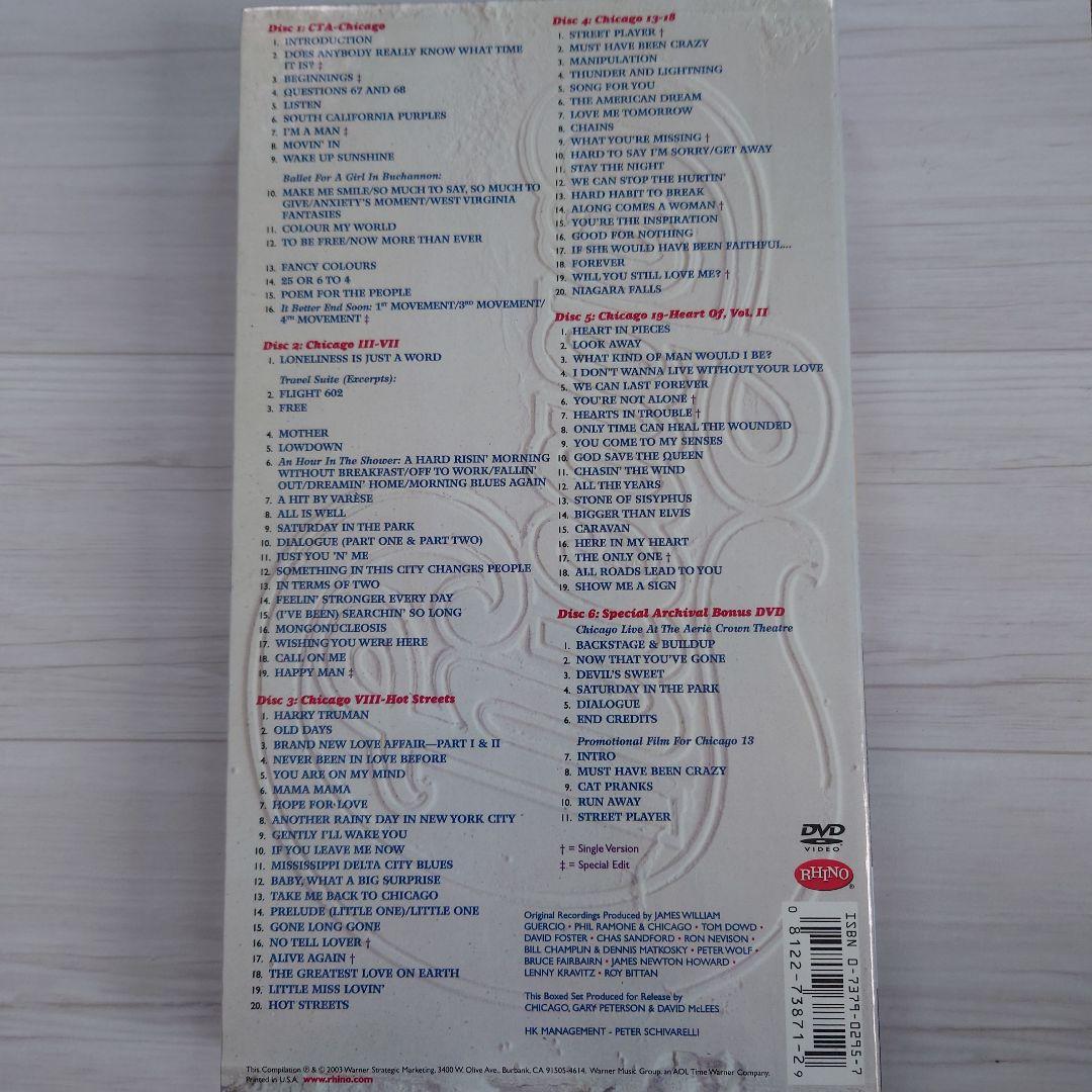 シカゴ Chicago Box 5CD+1DVD 輸入盤