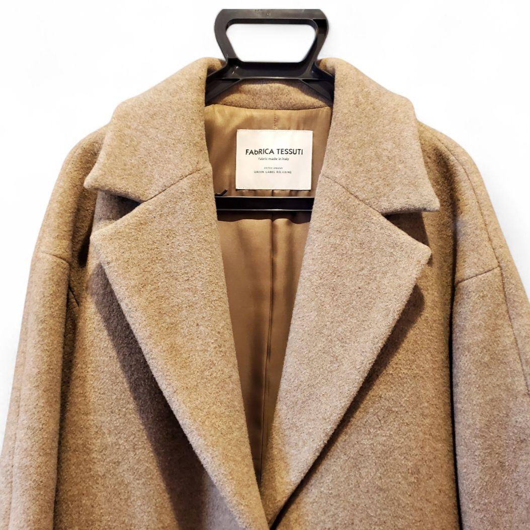 FAbRICA FFC ロングチェスターコート ナチュラル 38