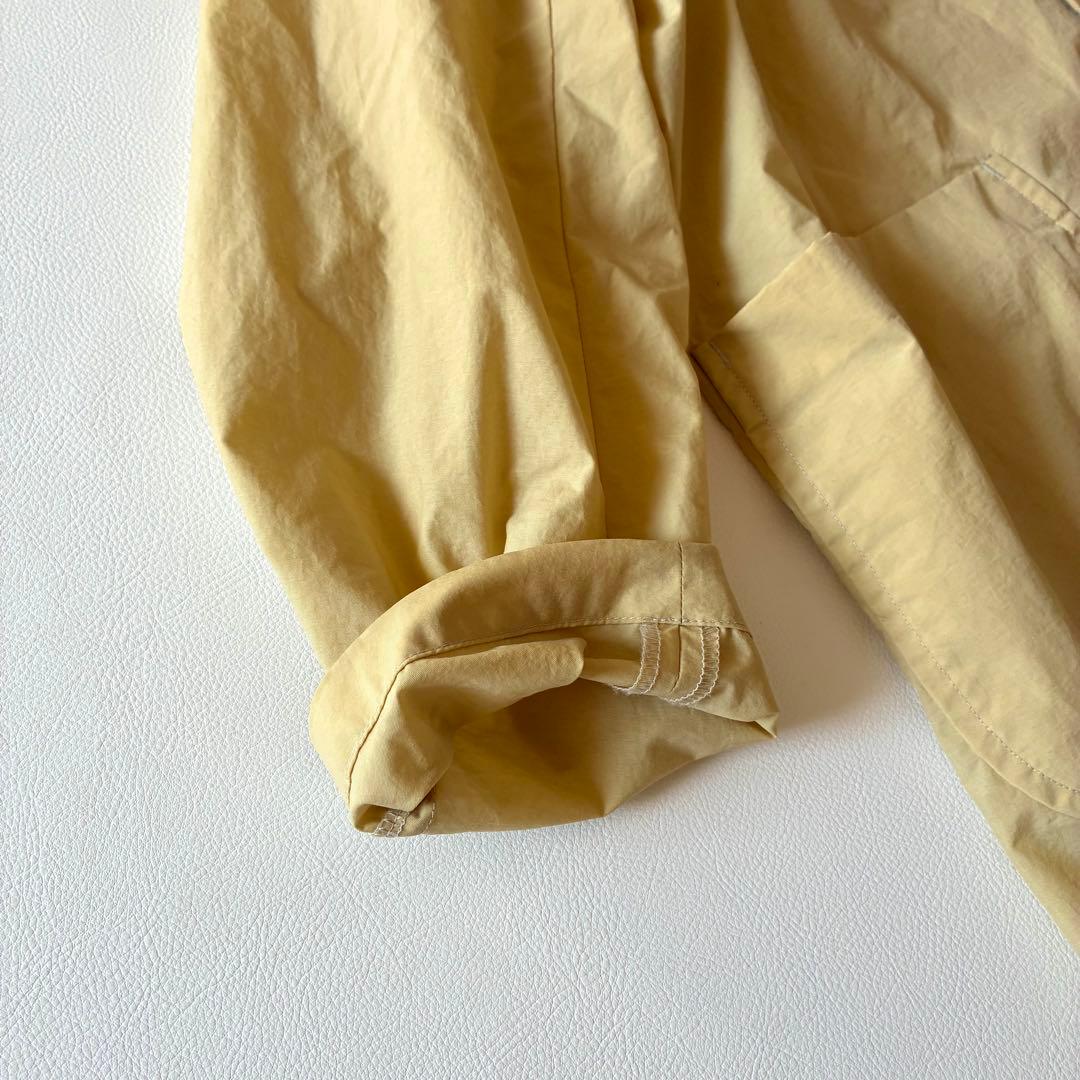 極美品✨ダントン　近年モデル　ナイロンタフタ ステンカラーコート　ベージュ