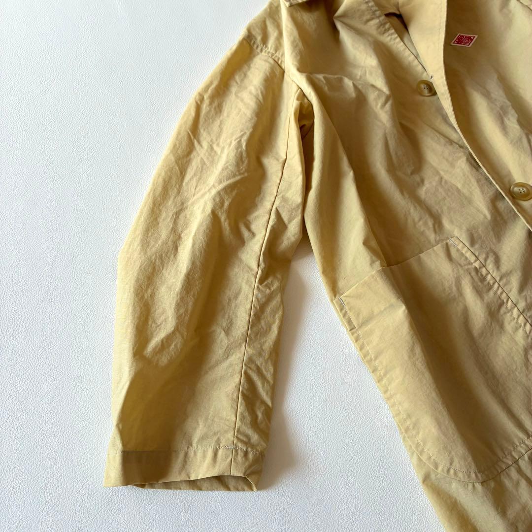 極美品✨ダントン　近年モデル　ナイロンタフタ ステンカラーコート　ベージュ