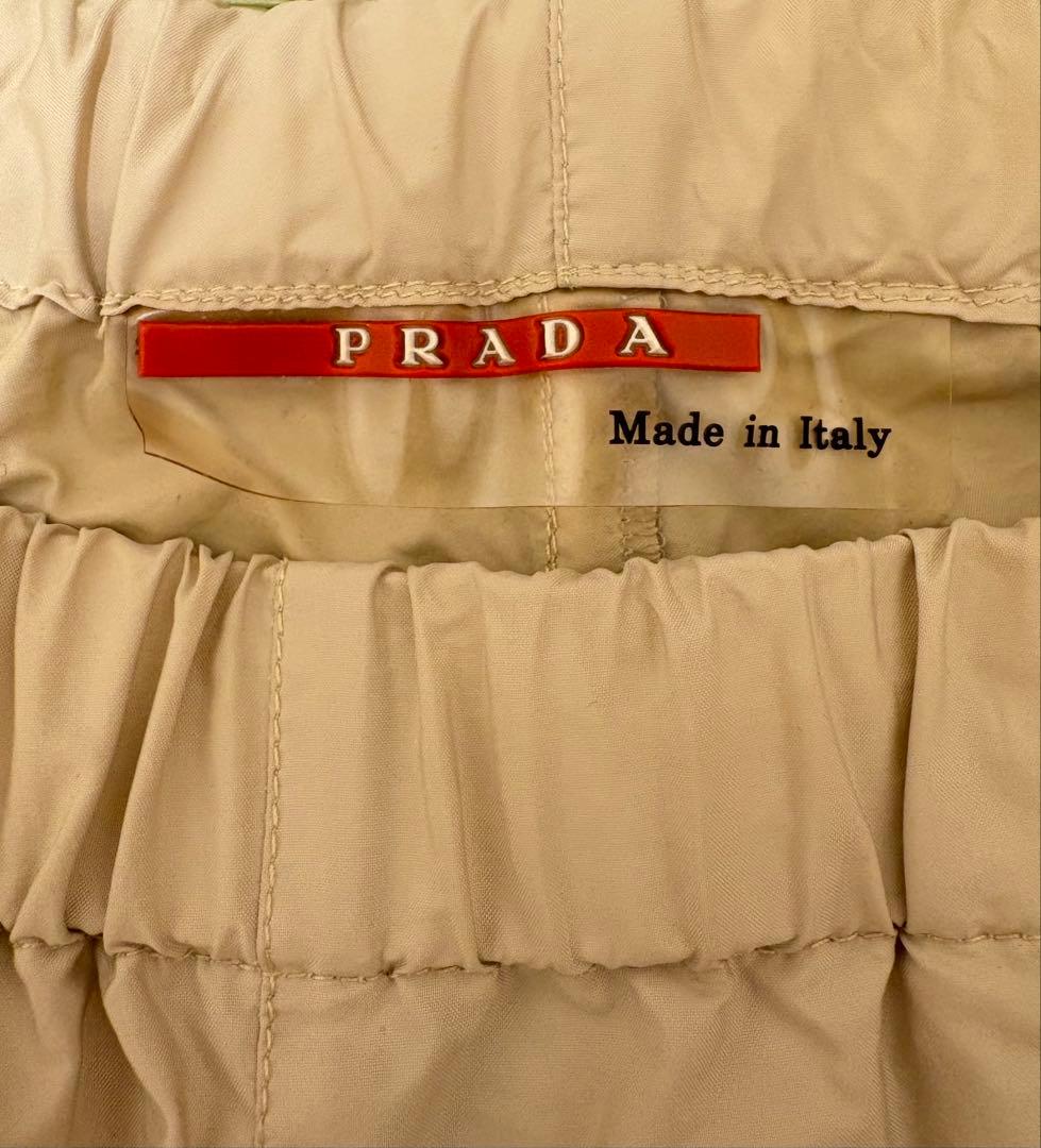 値下げ極美品PRADA スポーツナイロンパンツ メンズ 50希少サイズ