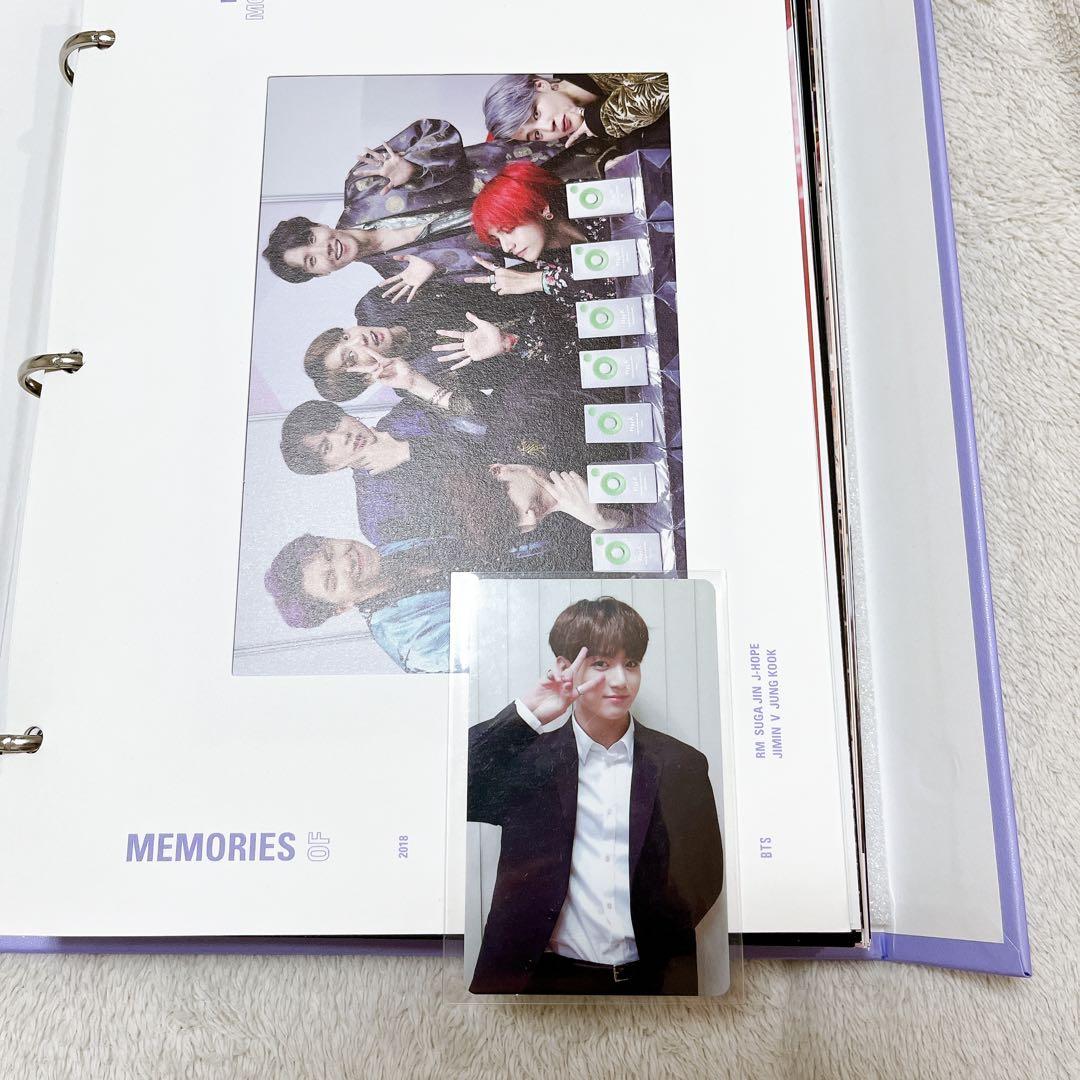 BTS MEMORIES OF 2018 ジョングクトレカ付