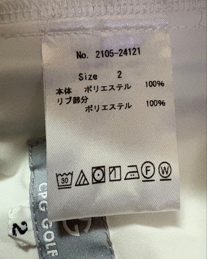b*o様 CPG GOLF メンズパンツ サイズ2 ホワイト