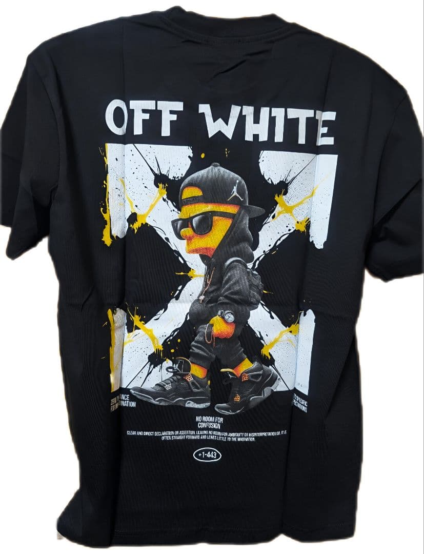 OFF WHITE キャラクターグラフィック Tシャツ