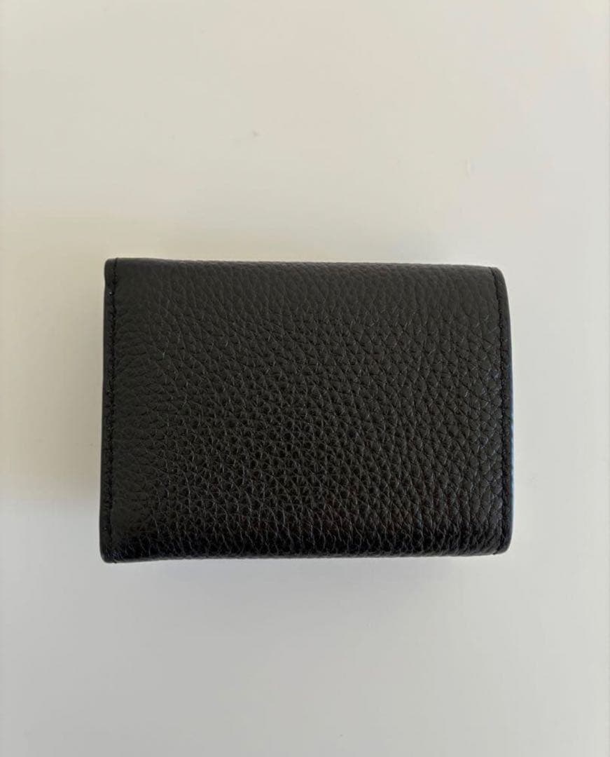 COACH ブラック 三つ折り財布