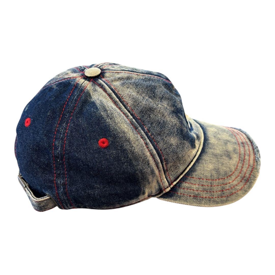 【極美品】DIESEL C-SEYMON ダメージデニムキャップ