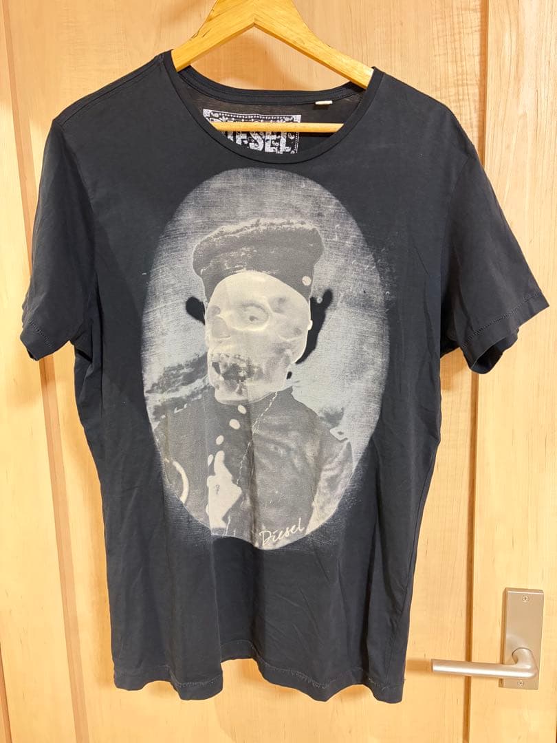 【takato着用】DIESEL ディーゼル ドクロ Tシャツ Lサイズ