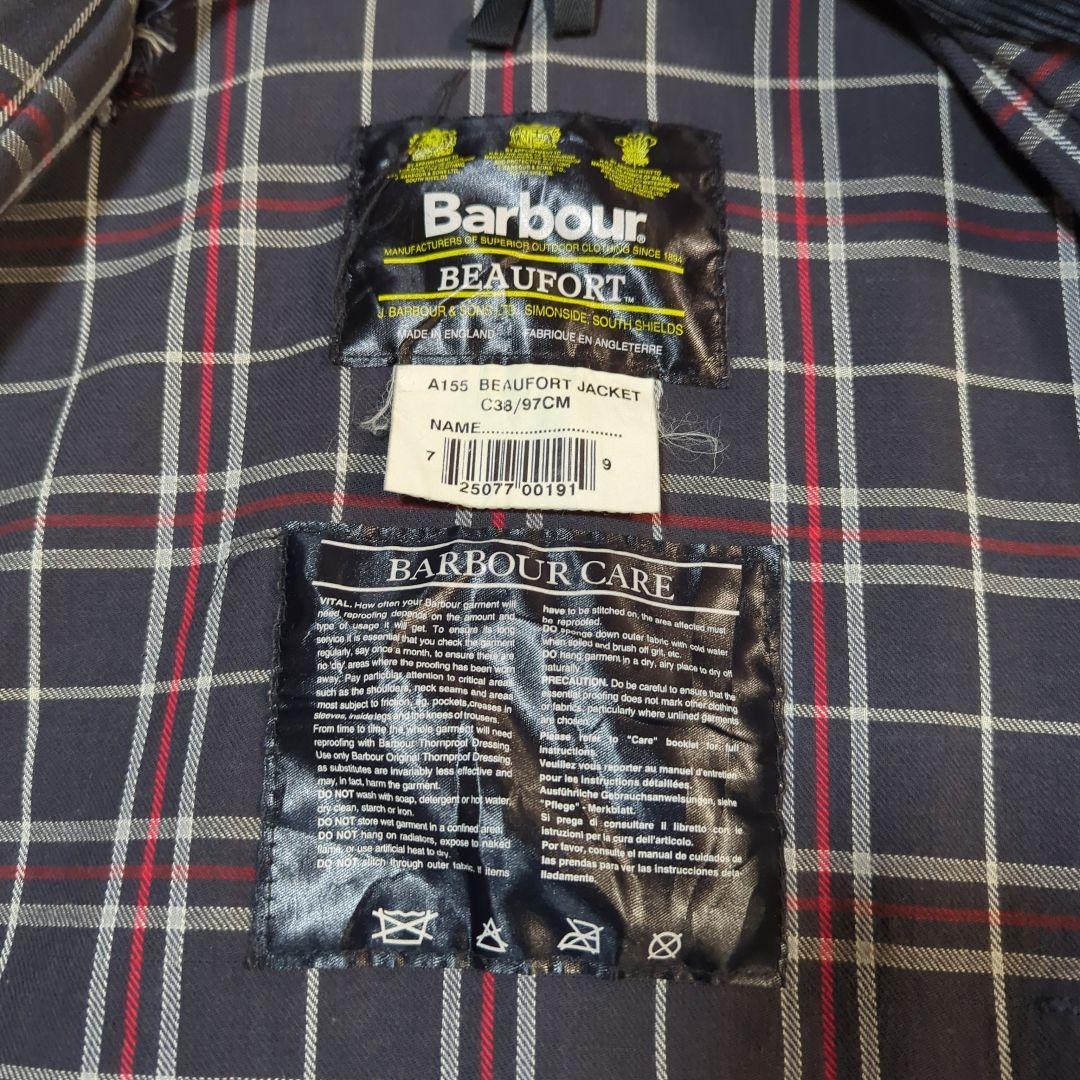 Barbour BEAUFORT バブアー ビューフォート ネイビー