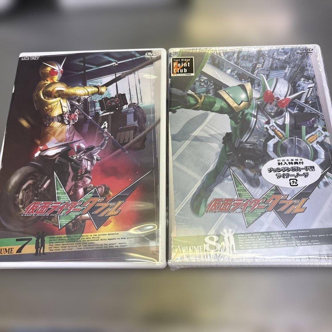 美品　仮面ライダーW DVD 全12巻セット➕AtoZ 2巻