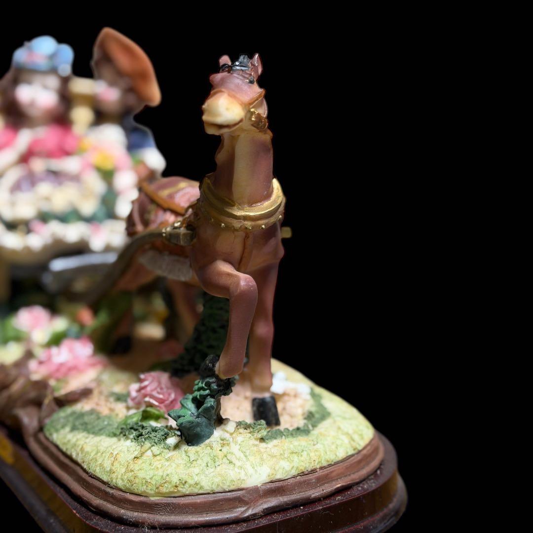 《アンティーク》D.W. Poly Collection カポディモンテ様式置物