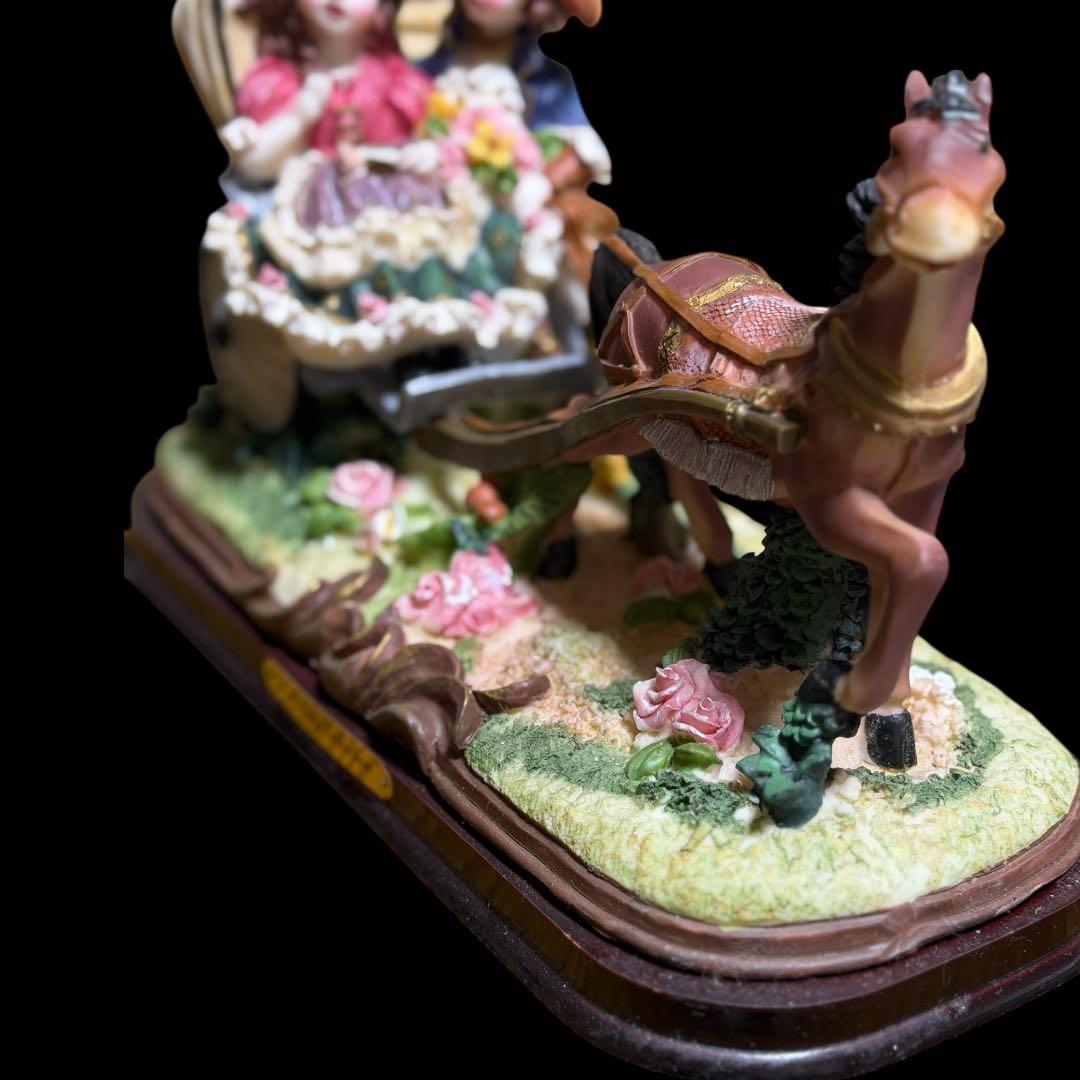 《アンティーク》D.W. Poly Collection カポディモンテ様式置物