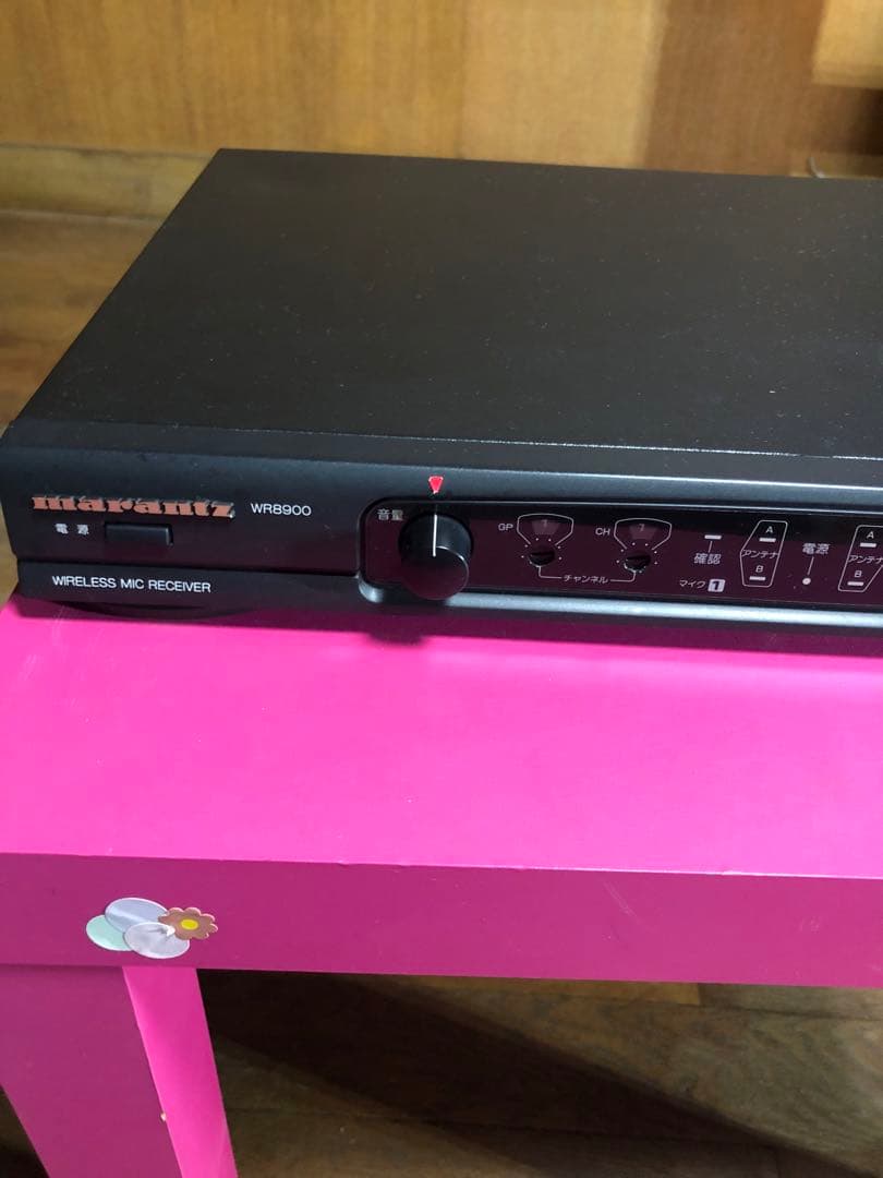 WR8900 ワイヤレスマイク受信機 マイクアンプデッキ