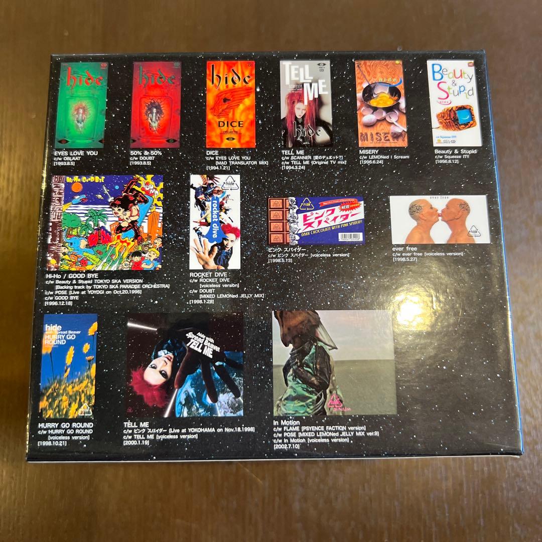hide PERFECT SINGLE BOX CD13枚DVD1枚☆限定BOX
