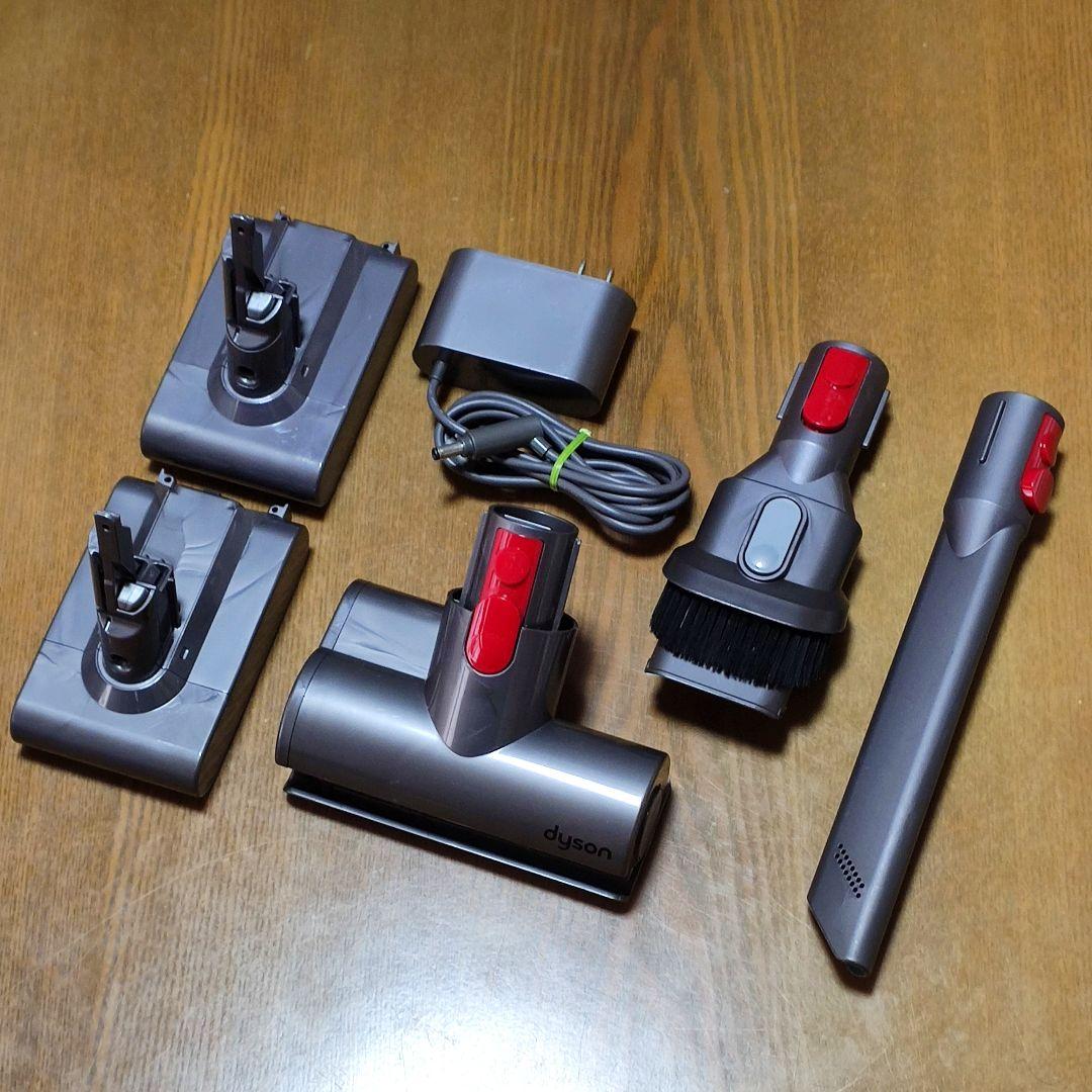 割引中 ダイソン SV11掃除機 完全分解清掃済み動作品純正バッテリー2つセット