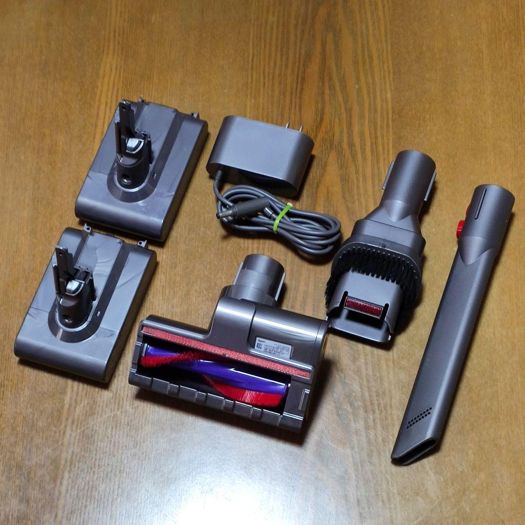 割引中 ダイソン SV11掃除機 完全分解清掃済み動作品純正バッテリー2つセット