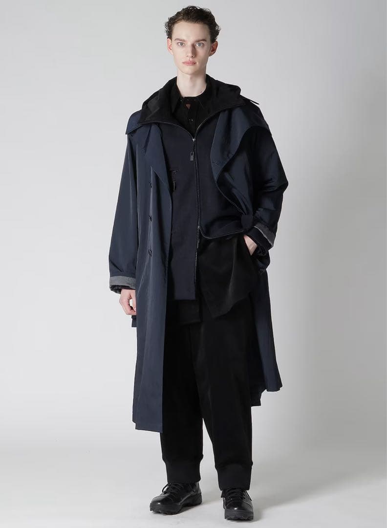 フーデッドブルゾン　Yohji Yamamoto POUR HOMME