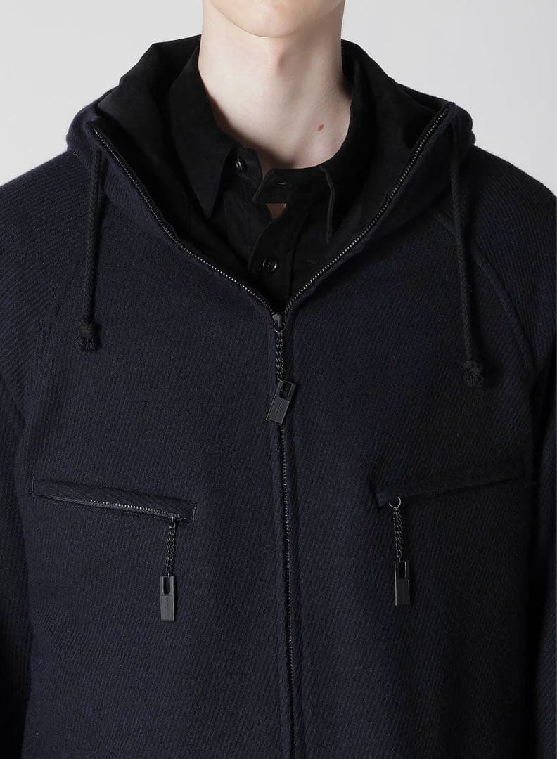 フーデッドブルゾン　Yohji Yamamoto POUR HOMME