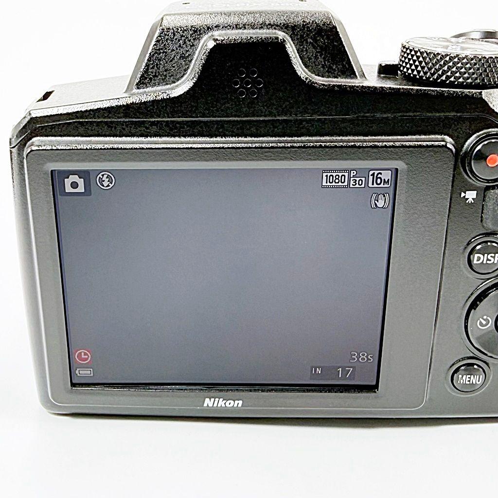 ニコン Nikon COOLPIX B600 ブラック コンデジ カメラ 中古