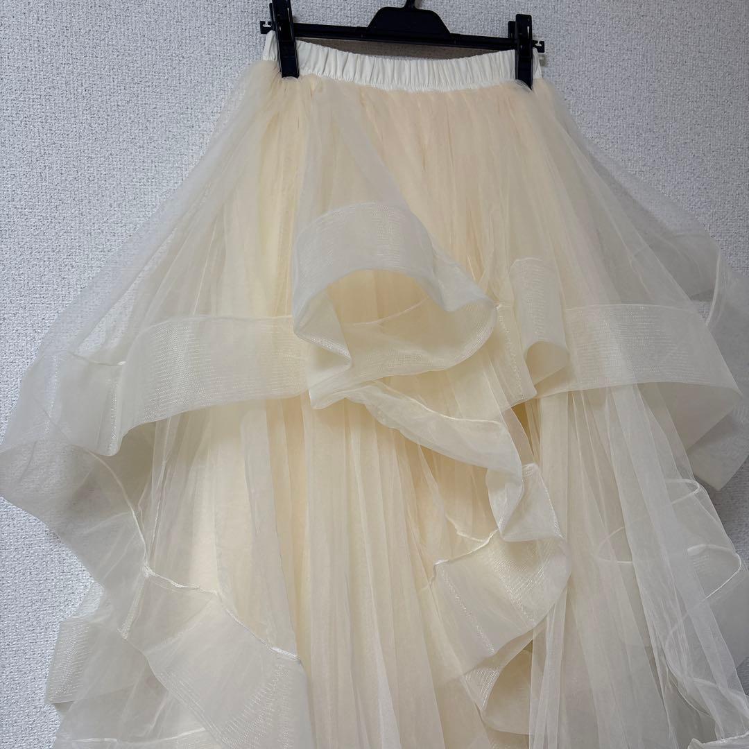ANDREA&co 新品 フレアスカート チュールスカート