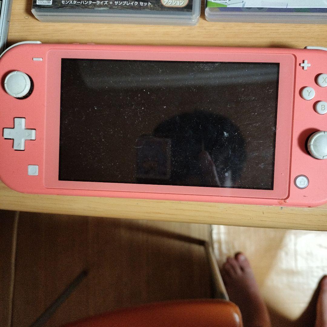 Nintendo Switch Lite グレー ピンク ソフトパッケージ版