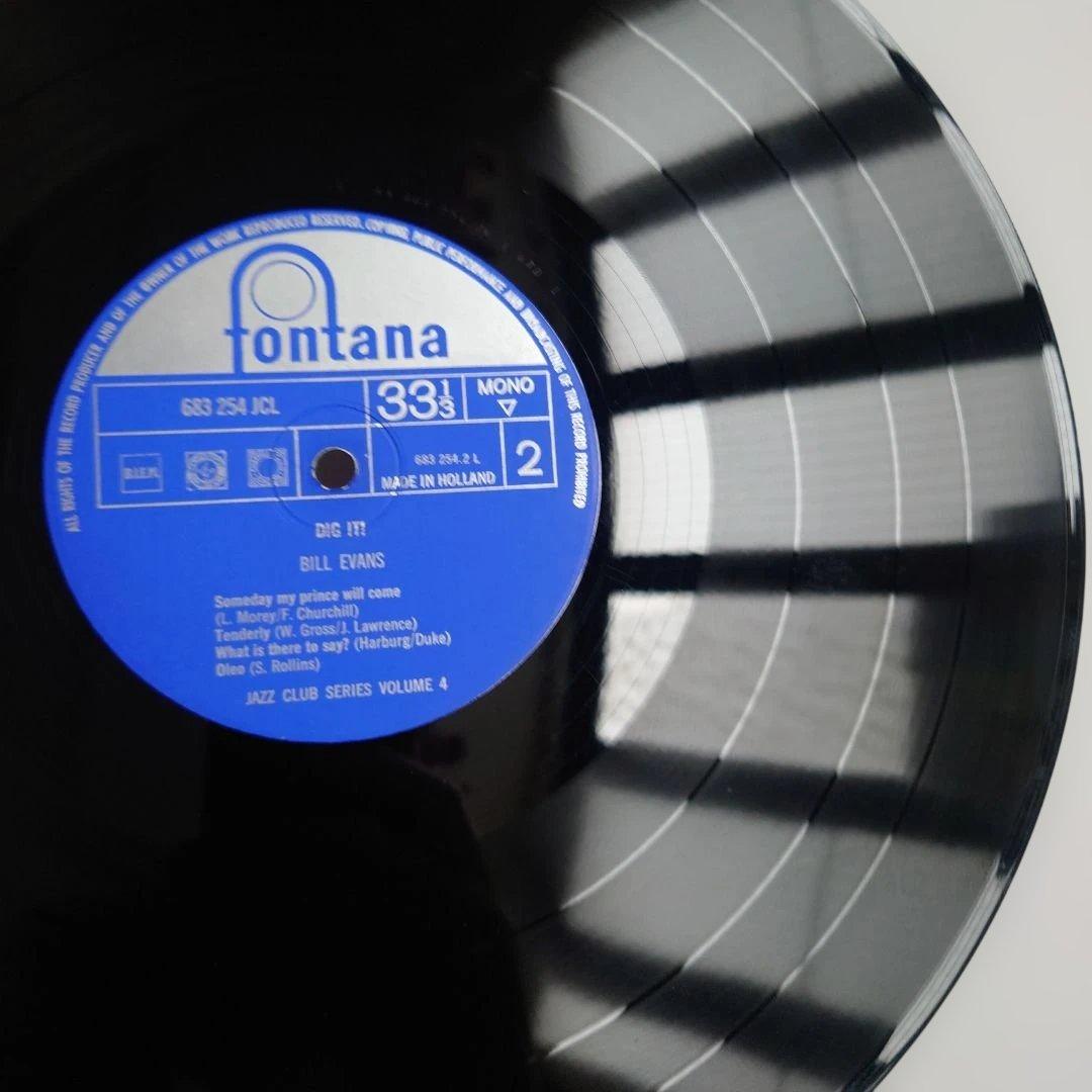 オランダ初回盤Bill Evans dig it!