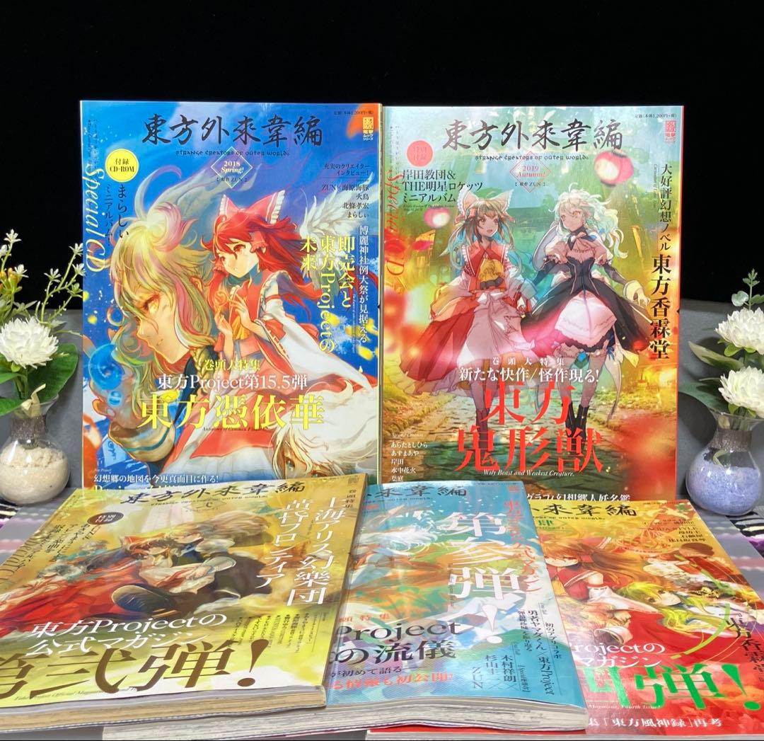 東方project ZUN 設定資料集 東方外来韋編 グリモワールオブマリサ