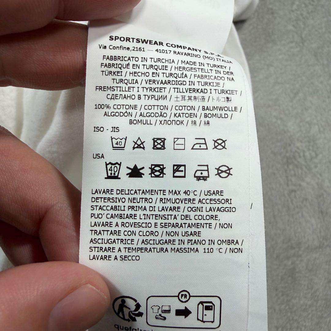 ストーンアイランド　長袖Tシャツ　ロンT ホワイト　XL 791563750
