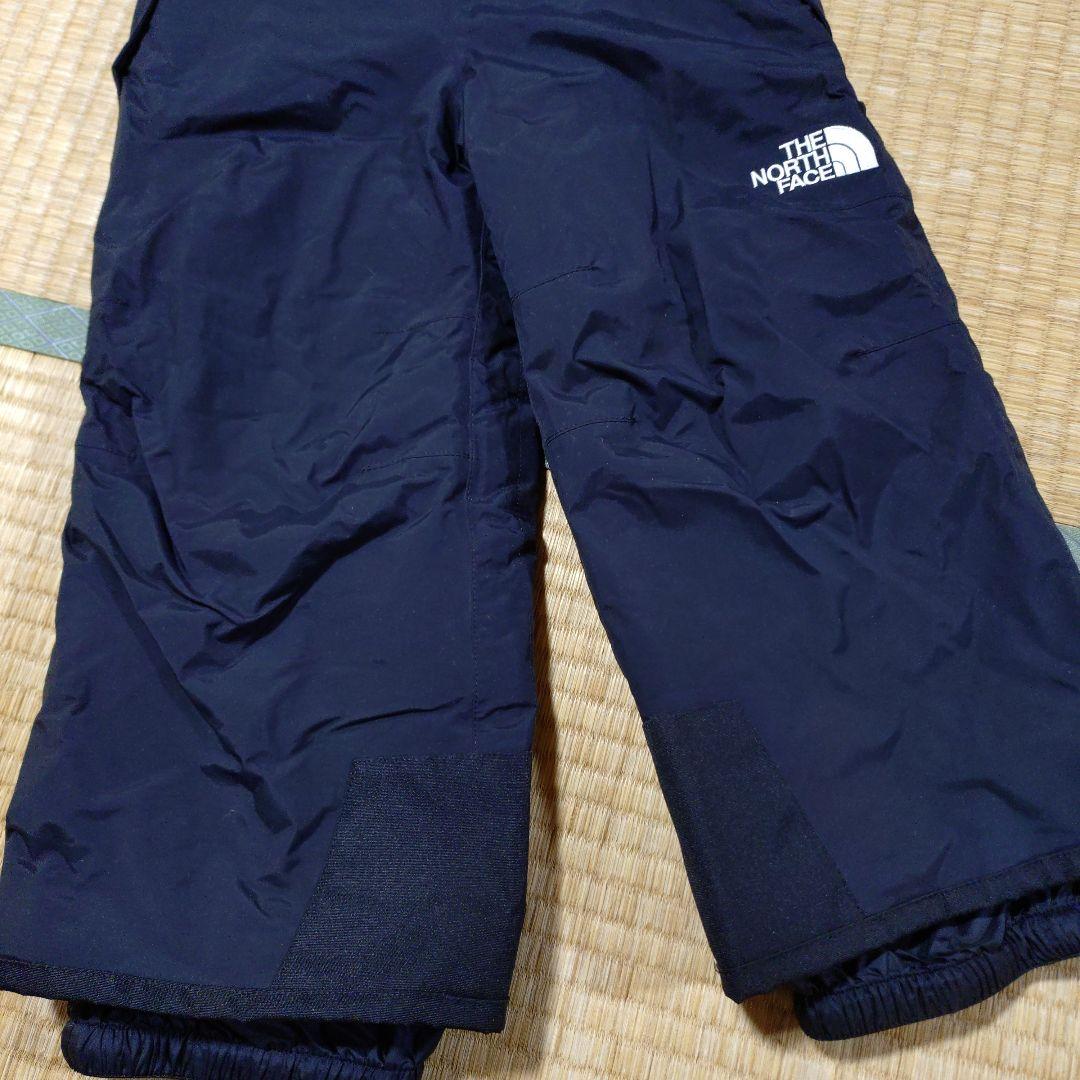 最終値下げです。THE NORTH FACE 子ども用スキーオーバーオール 黒