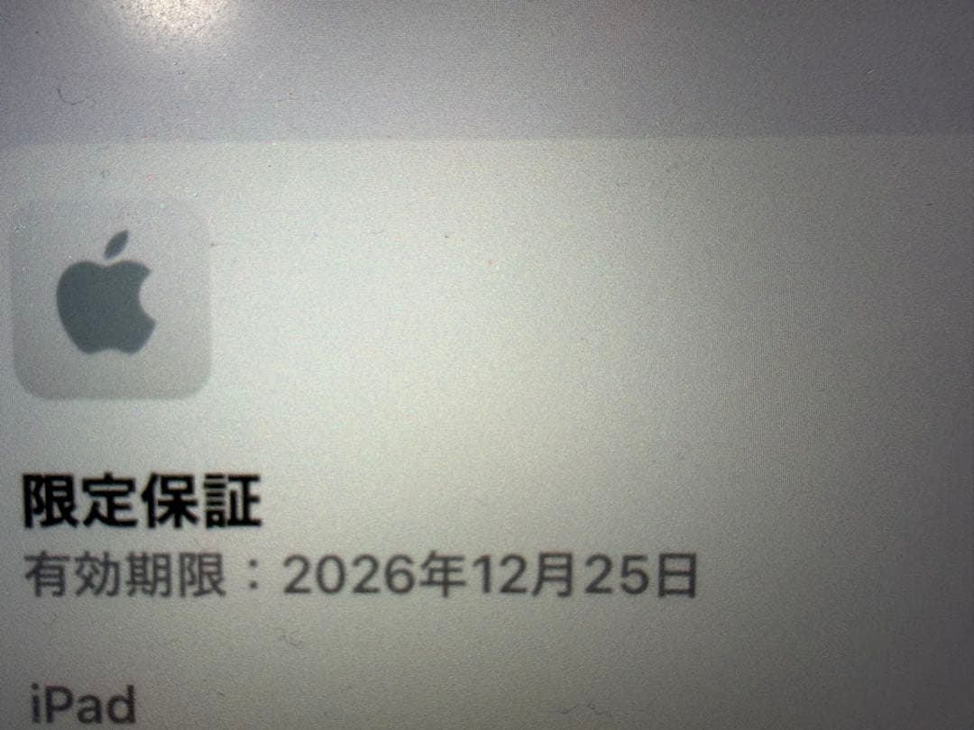 iPad A16 本体 箱付き