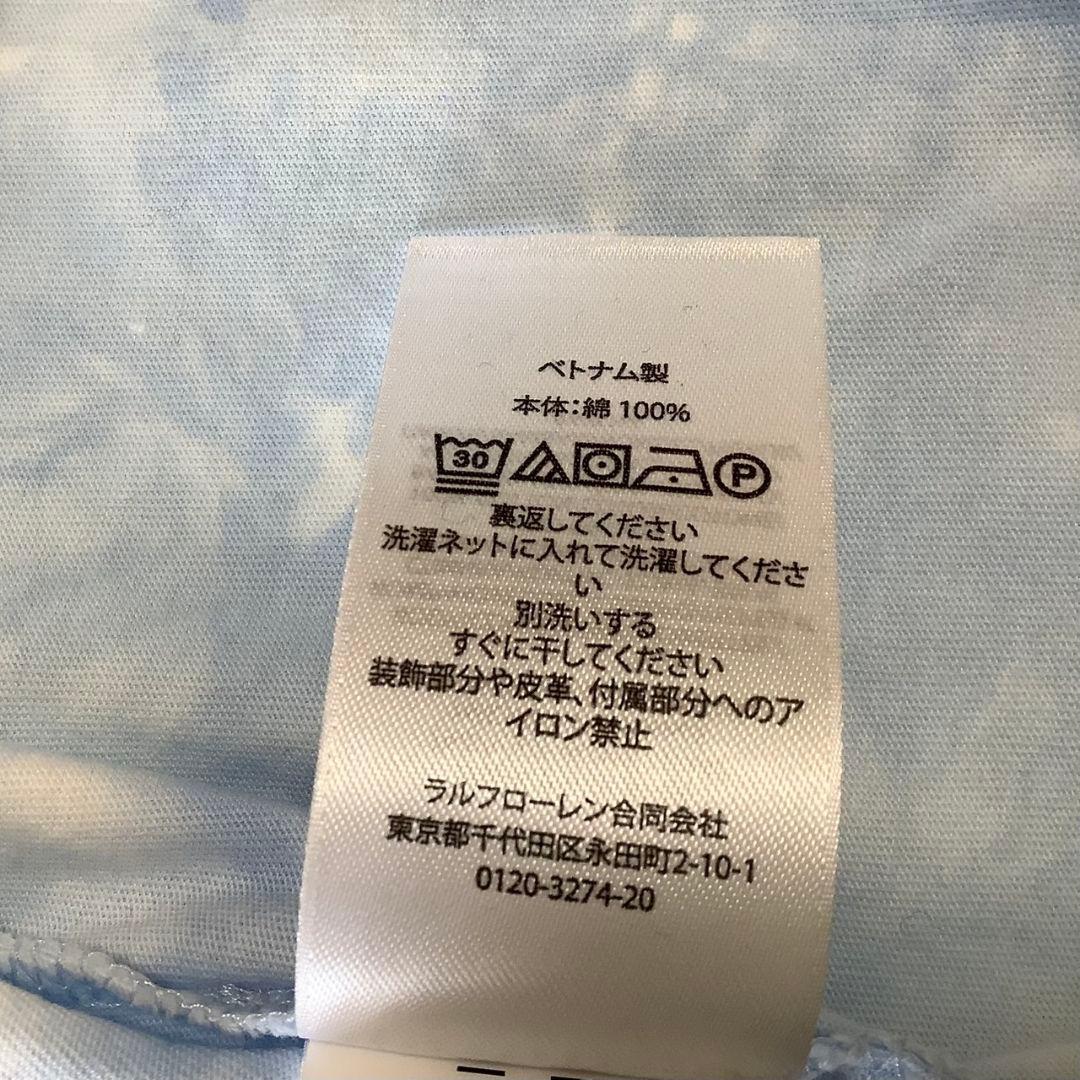 【新品未使用タグ付き】ポロラルフローレン　ベア　Tシャツ　水色
