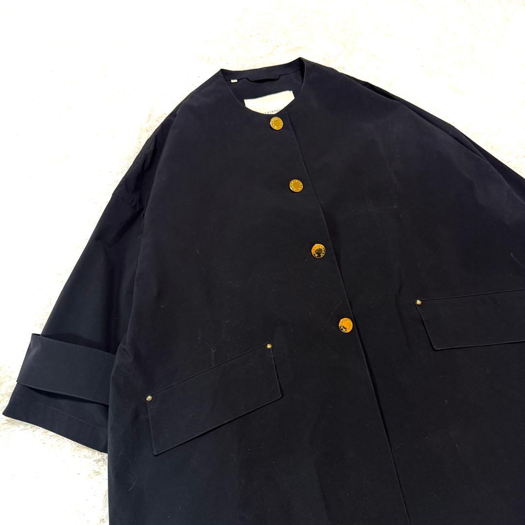MACKINTOSH マッキントッシュ バンビー ノーカラー　黒