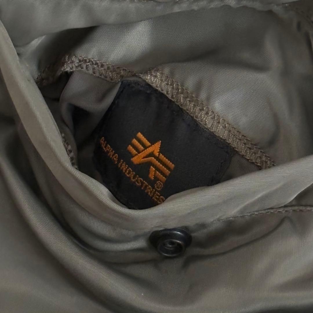 【別注】ALPHA × JOURNAL STANDARD MA-1 セージ