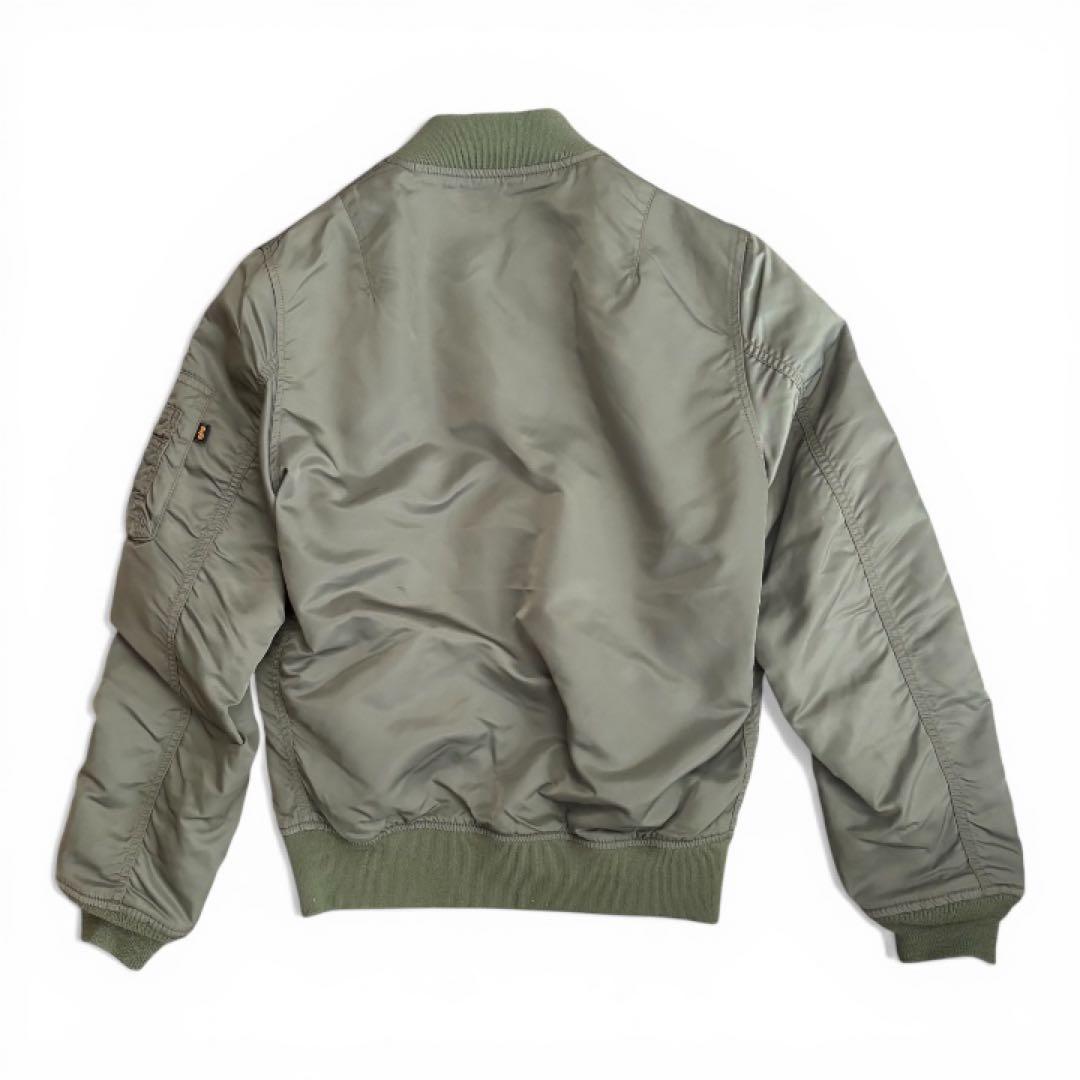 【別注】ALPHA × JOURNAL STANDARD MA-1 セージ