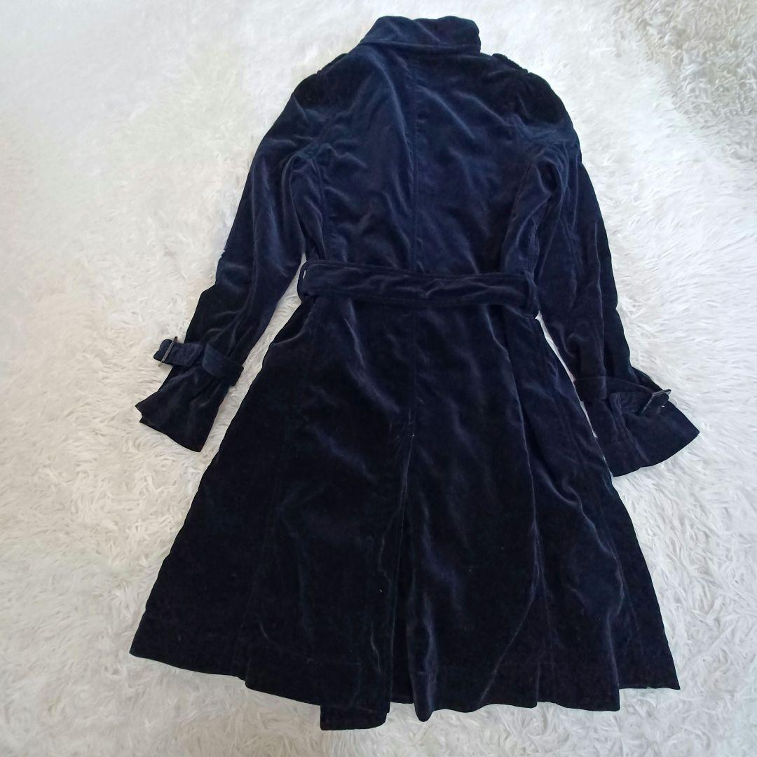 HYSTERIC GLAMOURヒステリックグラマー ベルベット トレンチコート