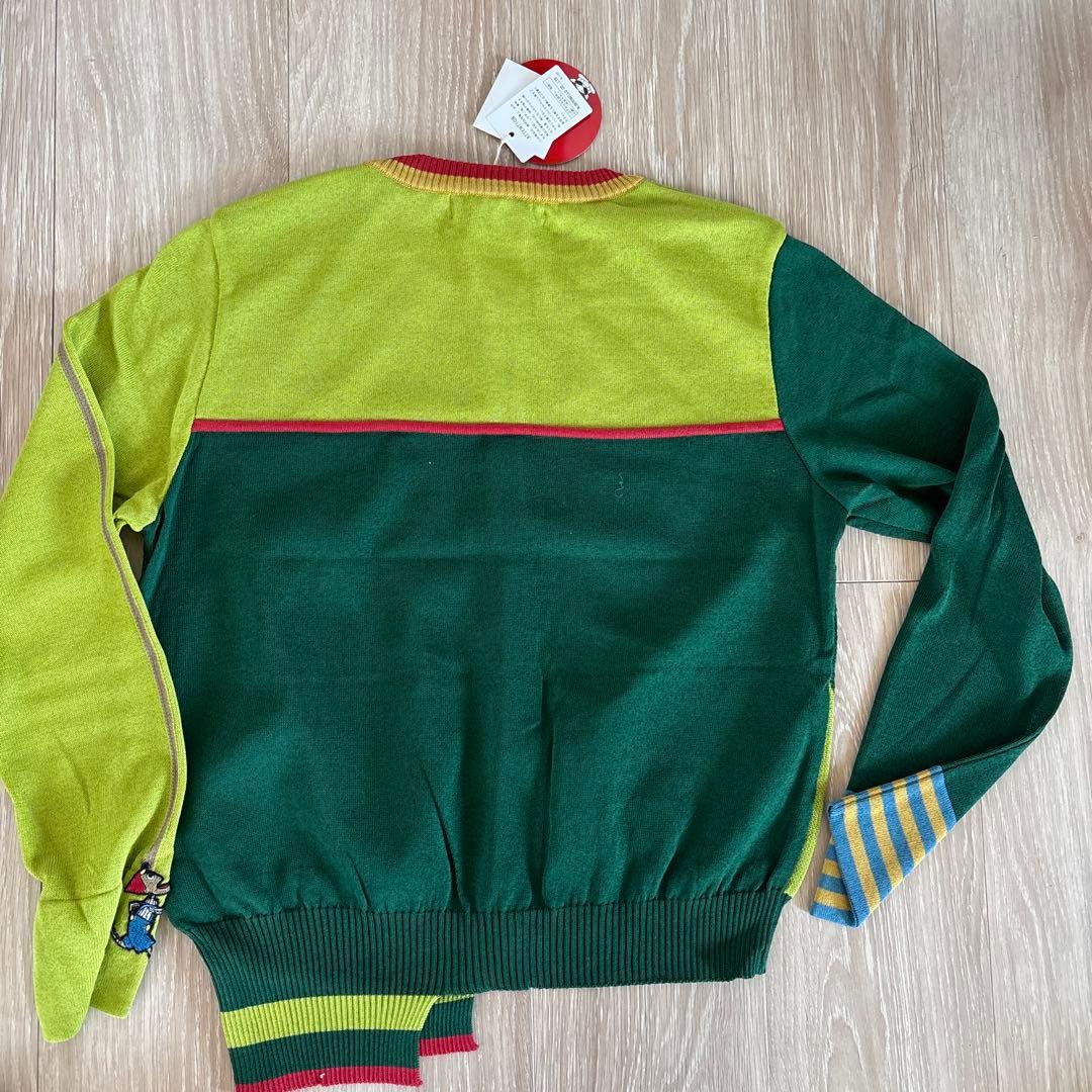 アルベロベロ カラフルな刺繍カーディガン新品