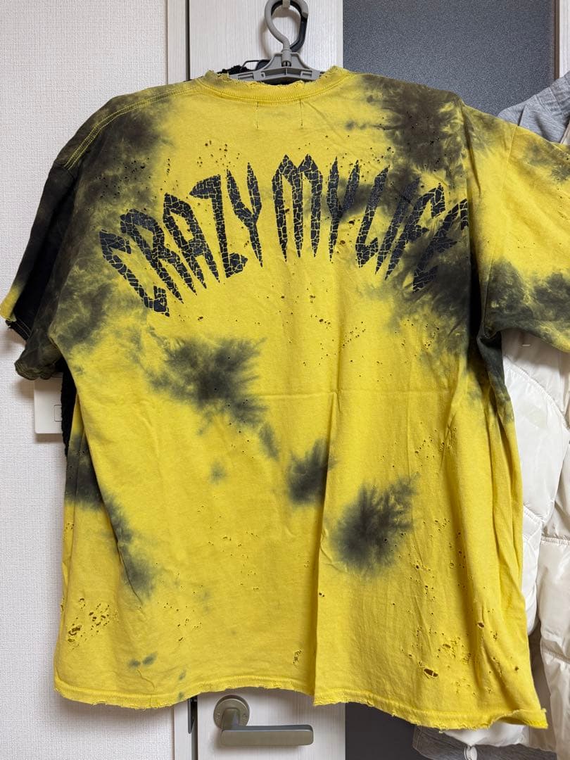 ZACVARGAS ザックバルガスCRAZY MYLIFE タイダイTシャツ